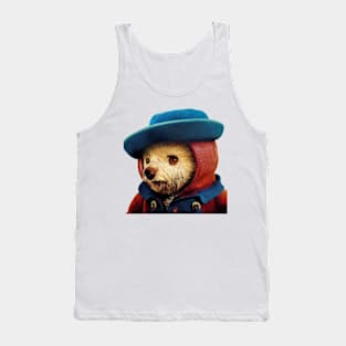 Adorable Paddington Bear Tank Top